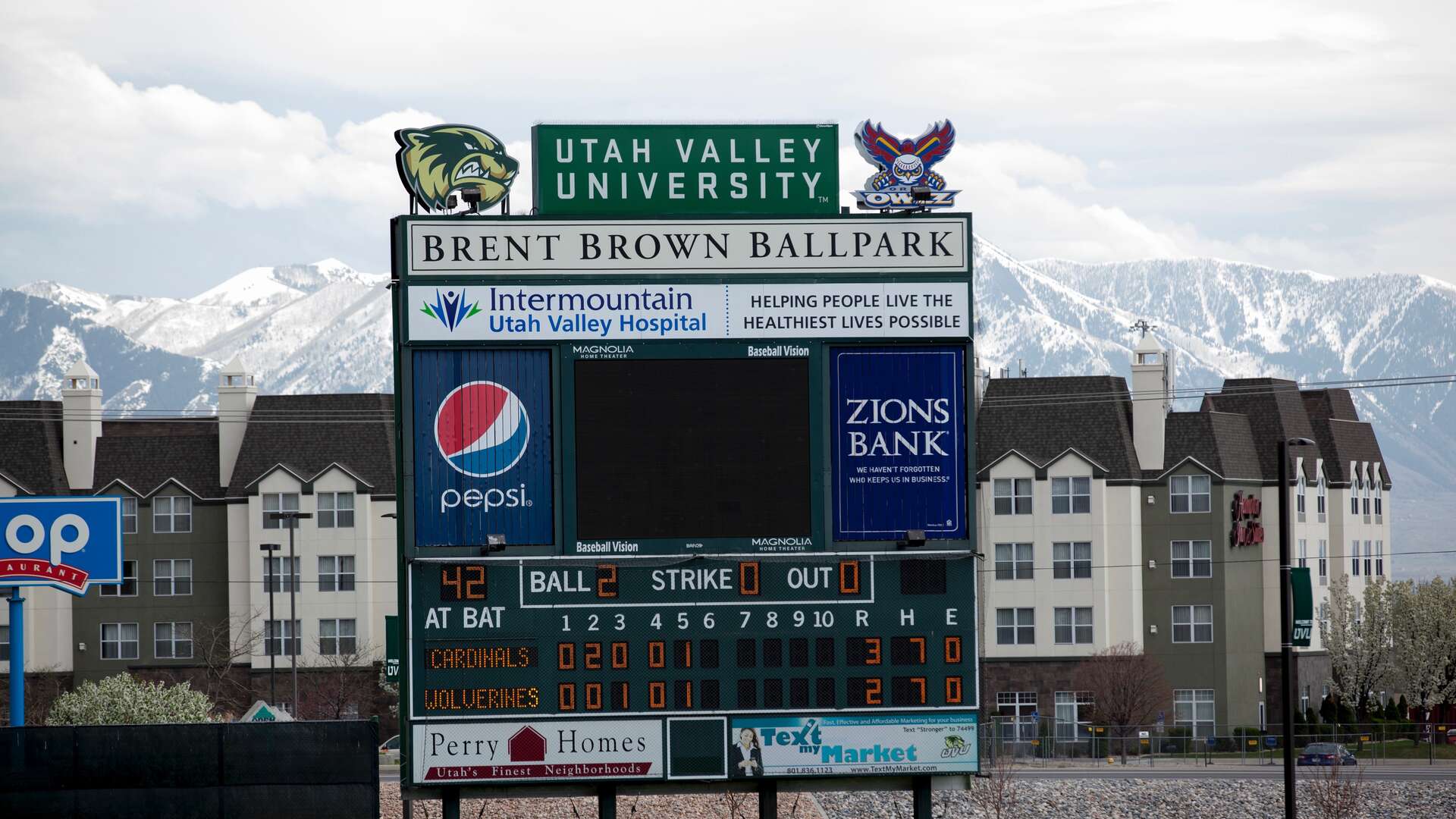 Brent Brown Ballpark Seating Chart