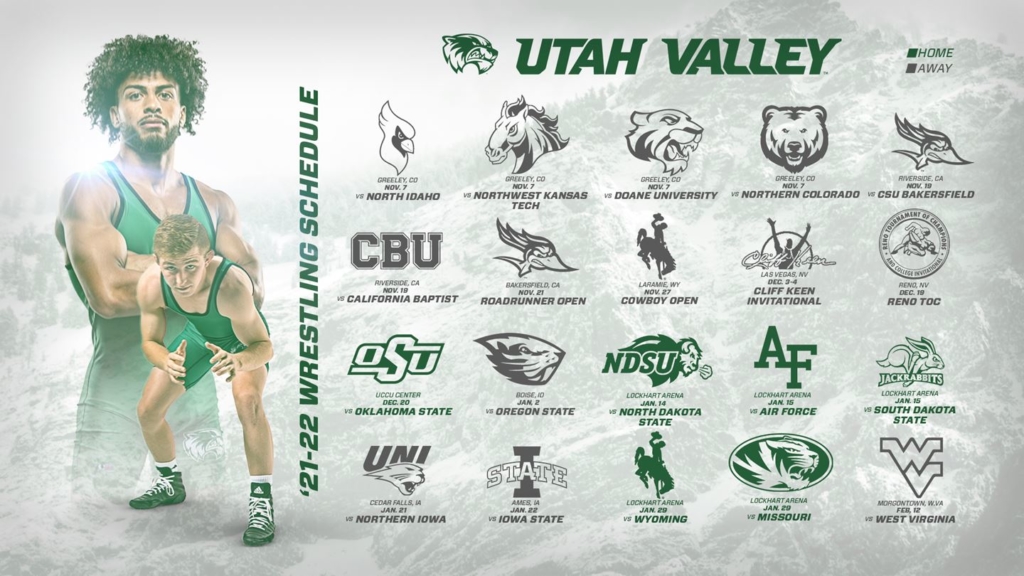 Uvu Schedule 2022 Utah Valley Wrestling Team Releases Ambitious 2021-2022 Schedule - The Review