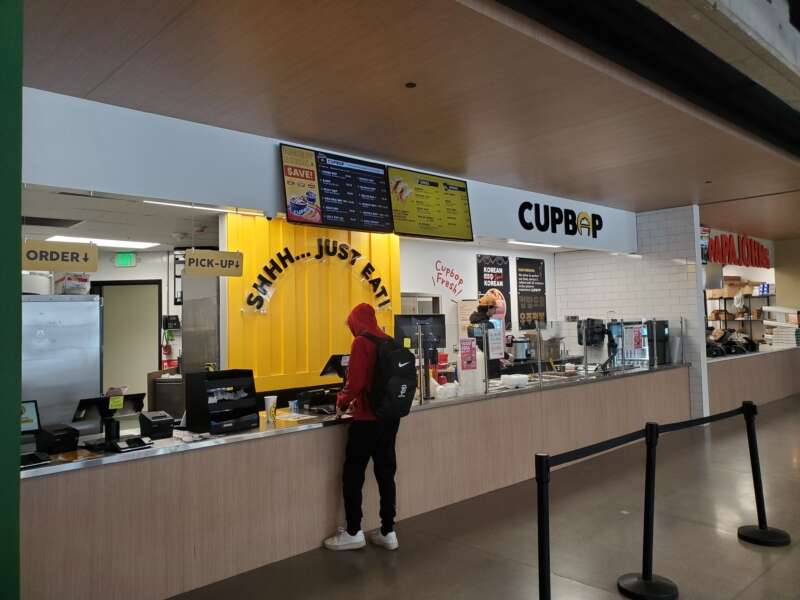 UVU food court review Cupbop UVU REVIEW