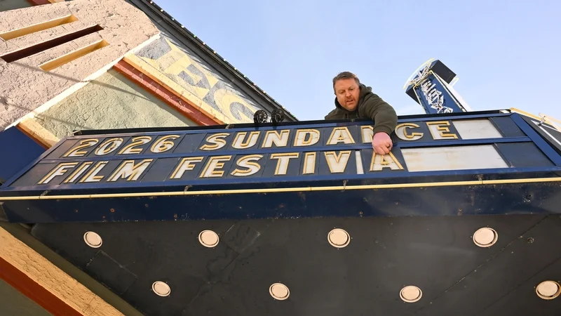 Movie theater saying 2026 Sundance Film Festival